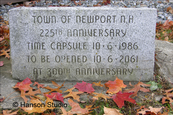 Newport, NH - Time Capsule